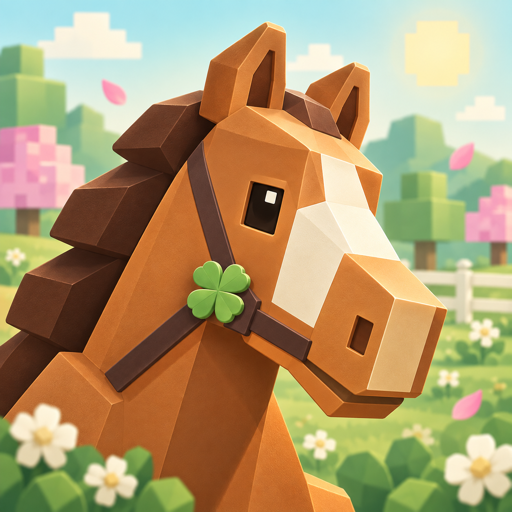 Clover Dash horse and rider
